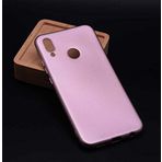 Nevarium Huawei P20 Lite Uyumlu Kılıf Silikon Yumuşak Dokulu Premium- Rose Gold