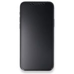 Nevarium iPhone 8 Plus Uyumlu Ekran Koruyucu Mat Seramik Nano Tam Kaplayan 5D - Siyah