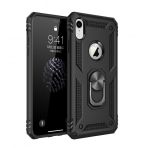 Nevarium iPhone XR Sofya Yüzüklü Standlı Silikon Kılıf