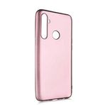 Nevarium Realme 5İ Uyumlu Kılıf Silikon Yumuşak Dokulu Premium- Rose Gold