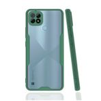 Nevarium Realme C21 Uyumlu Kılıf Mat Kamera Korumalı Silikon Platin - Yeşil