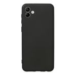 Nevarium Samsung Galaxy A04 Kılıf Yumuşak Dokulu Silikon - Siyah