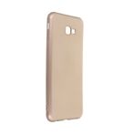 Nevarium Samsung Galaxy J4 Plus Kılıf Yumuşak Dokulu Silikon Premium - Gold