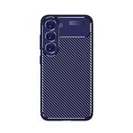 Nevarium Samsung Galaxy S23 Plus Kılıf Karbon Dokulu Kamera Korumalı Silikon