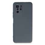 Nevarium Xiaomi Poco X3 GT Uyumlu Kılıf Lansman içi Kadife Nano Silikon - Gri