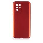 Nevarium Xiaomi Poco X3 GT Uyumlu Kılıf Silikon Yumuşak Dokulu Premium- Kırmızı
