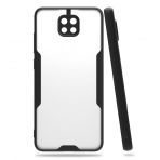 Nevarium Xiaomi Redmi Note 9S Kılıf Platin Tam Koruma Şık Silikon Kapak