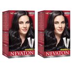 Nevaton 3.0 Koyu Kahve Kalıcı 2 Kutu Krem Saç Boyası