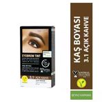 NEVATON Neva Eyebrow Tint Vegan Kaş Boyası Seti 3.1 Açık Kahve