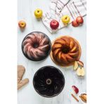 Nevera Degradeli Döküm Kek Kalıbı Rose Gold 26 Cm
