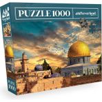 Neverland 1000 Parça Kudüs Temalı Orta Zorluk Mavi Mukavva Puzzle 48x68 cm Koleksiyonluk