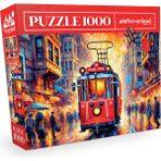 Neverland 1000 Parça Puzzle İstiklal Caddesi Zihinsel Gelişime Destek Olur