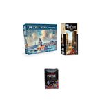 Neverland 1000 PARÇA PUZZLE KIZ KULESİ VE 230 PARÇA MEKKE VE PUZZLE YAPIŞTIRICISI