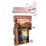 Neverland 2 ADET 1000 PARÇA PUZZLE- COLMAR VE HUZURLU MANZARA