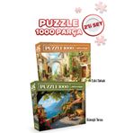 Neverland 2 ADET 1000 PARÇA PUZZLE- ESKİ SOKAK VE GÜNEŞLİ TERAS
