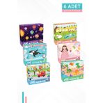 Neverland 6 FARKLI 36 PARÇA ÇOCUK PUZZLE