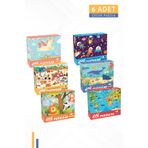 Neverland 6 FARKLI 60 PARÇA ÇOCUK PUZZLE