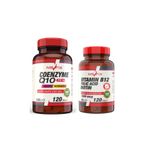 Nevfix Coenzyme Q10 200 mg 120 Tablet + Vitamin B12 Folic Acid Biotin 1000 mcg 120 Tablet