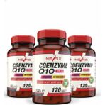 Nevfix Coenzyme Q10 200 Mg Koenzim Resveratrol Q10 Karamuk (3 KUTU)120 Tablet