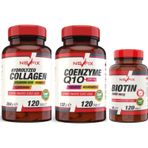 Nevfix Collagen 1000 Mg Coenzyme 200 Mg Biotin 5000 Mcg 3 Ürün