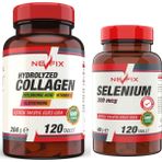 Nevfix Collagen Hyaluronic Acid 120 Tablet + Selenyum 200 Mcg 120 Tablet