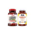 Nevfix Glucosamine Chondroitin MSM 120 Tablet + Flx Quercetin Ester C 60 Tablet