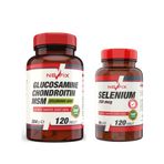 Nevfix Glucosamine Chondroitin MSM 120 Tablet + Selenium 120 Tablet