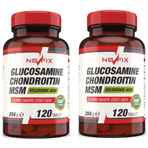 Nevfix Glucosamine Chondroitin MSM 2x120 Tablet