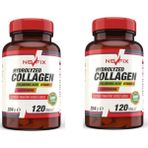 Nevfix Hidrolize Collagen ( ) Hyaluronic Acid 120 Tablet X 2 Kutu