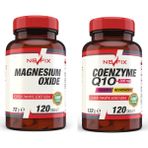 Nevfix Magnezyum 250 mg 120 Tablet Coenyme Q10 200 mg 120 Tablet