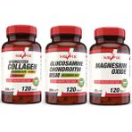 Nevfix Magnezyum 250 mg Collagen 1000 mg Glucosamine 1500 mg 1'de