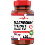 Nevfix Magnezyum Sitrat Vitamin B6 120 Tablet
