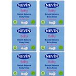 Nevin Bebek Sabunu 100GR 6 Adet - Beyaz - Mavi