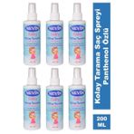 Nevin Kolay Tarama Saç Spreyi Panthenol Özlü 200Ml 6 Adet