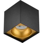 Nevo Sıva Üstü LED Spot Siyah Gold NS245 - 4000K - Ilık Beyaz