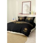 Nevresim Takımı Çift Kişilik Pamuklu Saten Kumaş 6 Parça 3D Dijital Baskı Duvet Cover Set Model No:109