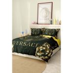 Nevresim Takımı Çift Kişilik Pamuklu Saten Kumaş 6 Parça 3D Dijital Baskı Duvet Cover Set Model No:96