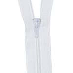 Nevresim takımı için 2 fermuar 2 x 135 cm beyaz özel metal sürgü, plastik, bölünmez