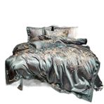 Nevresim Takımı Nevresim Takımı Dört Parçalı Pamuklu Ev Çarşafı Yatak Örtüsü Yumuşak Saten 4 Parça Takımı Pamuklu Nevresim(C,1.5/1.8m bed)