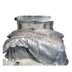 Nevresim Takımı Nevresim Takımı Dört Parçalı Pamuklu Ev Çarşafı Yatak Örtüsü Yumuşak Saten 4 Parça Takımı Pamuklu Nevresim(E,1.8/2m bed)