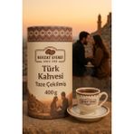 Nevzat Efendi Türk Kahvesi 400G – Brezilya Menşeli, Katkısız, Çifte Kavrulmuş - 400,1 gr