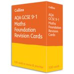 NEW 9-1 GCSE Maths Foundation AQA Revision Question Cards (Collins GCSE 9-1 Revision Cards)