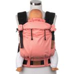 New Age Bebekle Büyüyen %100 Pamuklu Ergonomik Bebek Kanguru (0-4 Yaş) - CORAL - Pembe