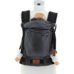 New Age Bebekle Büyüyen %100 Pamuklu Ergonomik Bebek Kanguru (0-4 Yaş) - MİST - Koyu Gri