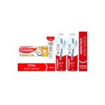 new and single Colgate Dıs Macunu Total Antı Tartar 75 ml + Colgate Mikro Ince Advanced Manuel Diş Fırçası 1+2 Adet