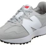 New Balance 327 Erkek Sneaker, Gri Beyaz, 38.5 EU