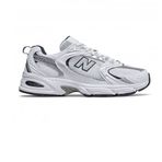 New Balance 530 Beyaz Gümüş Unisex Spor Ayakkabı