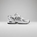 New Balance 530 Unisex Spor Ayakkabı MR530SG Nefes Alabilir Yapı ile Koşu ve Yürüyüş İçin İdeal - Beyaz - Lacivert