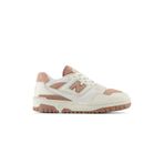 New Balance 550 Beyaz Spor Ayakkabı, 40,5, BBW550PF, Pembe - Beyaz, Kadın