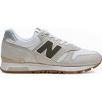 New Balance 565 Bej Kadın Günlük Spor Ayakkabı Süet Dış Materyal Kauçuk Taban ile Rahat Kullanım
